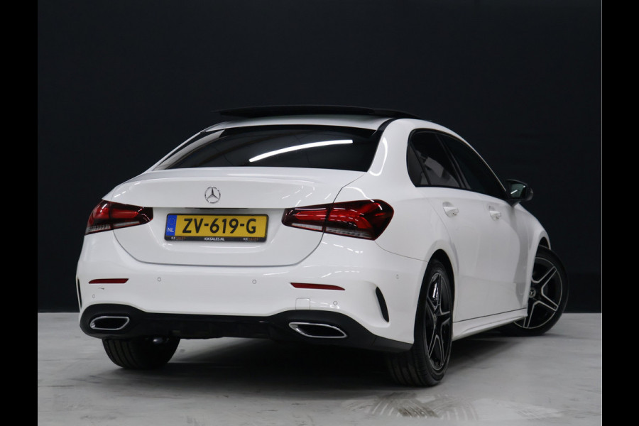 Mercedes-Benz A-Klasse 200 Advantage AMG [SCHUIFDAK, CAMERA, VOL LEDER, STOELVERWARMING, SPORTSTOELEN, NIEUWSTAAT]