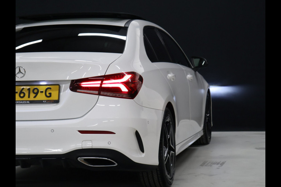 Mercedes-Benz A-Klasse 200 Advantage AMG [SCHUIFDAK, CAMERA, VOL LEDER, STOELVERWARMING, SPORTSTOELEN, NIEUWSTAAT]