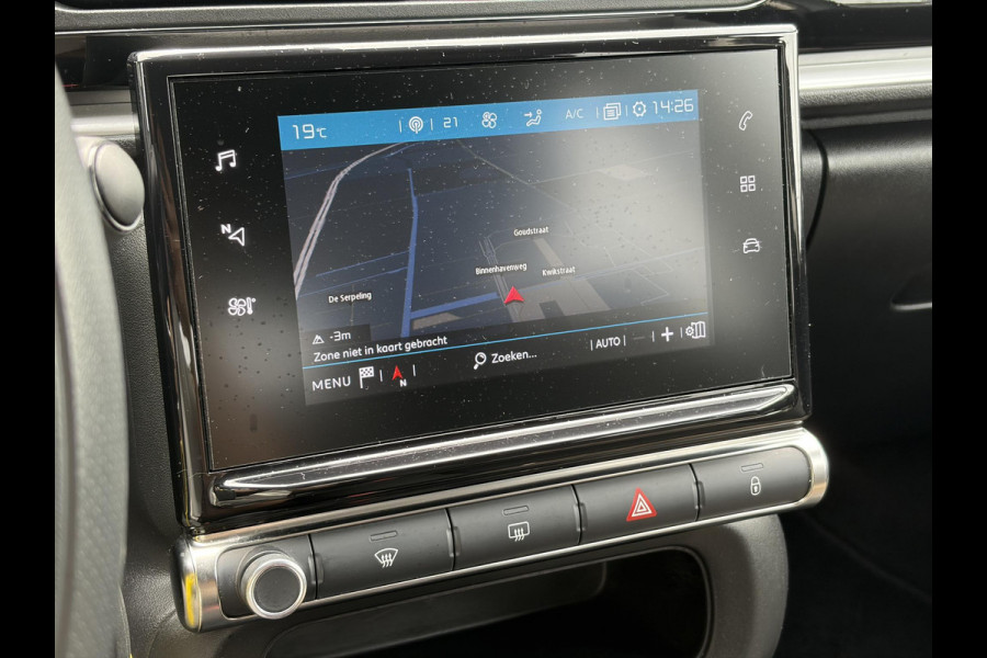 Citroën C3 1.2 PureTech S&S Feel Edition Navi,Clima,Cruise,N.A.P,D-riem vv in 2023,Pdc,Lm velgen,Apk tot 04-2027