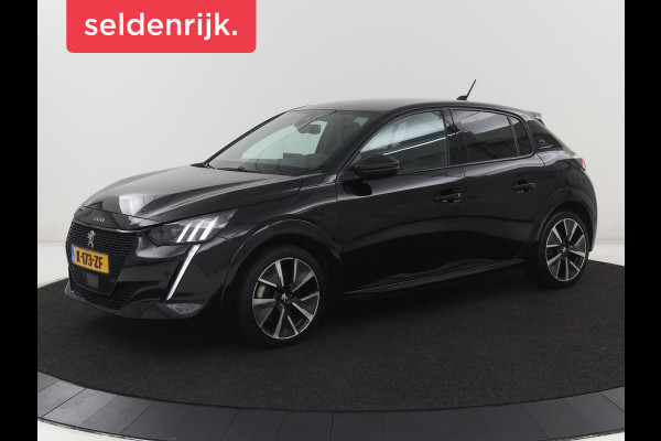 Peugeot e-208 EV GT 350 50 kWh | SOH 89,8% | Half leder | Camera | Carplay | Navigatie | Side Assist | Sportstoelen | Full LED | Parkeerhulp | DAB | Climate control | Bluetooth | Cruise control