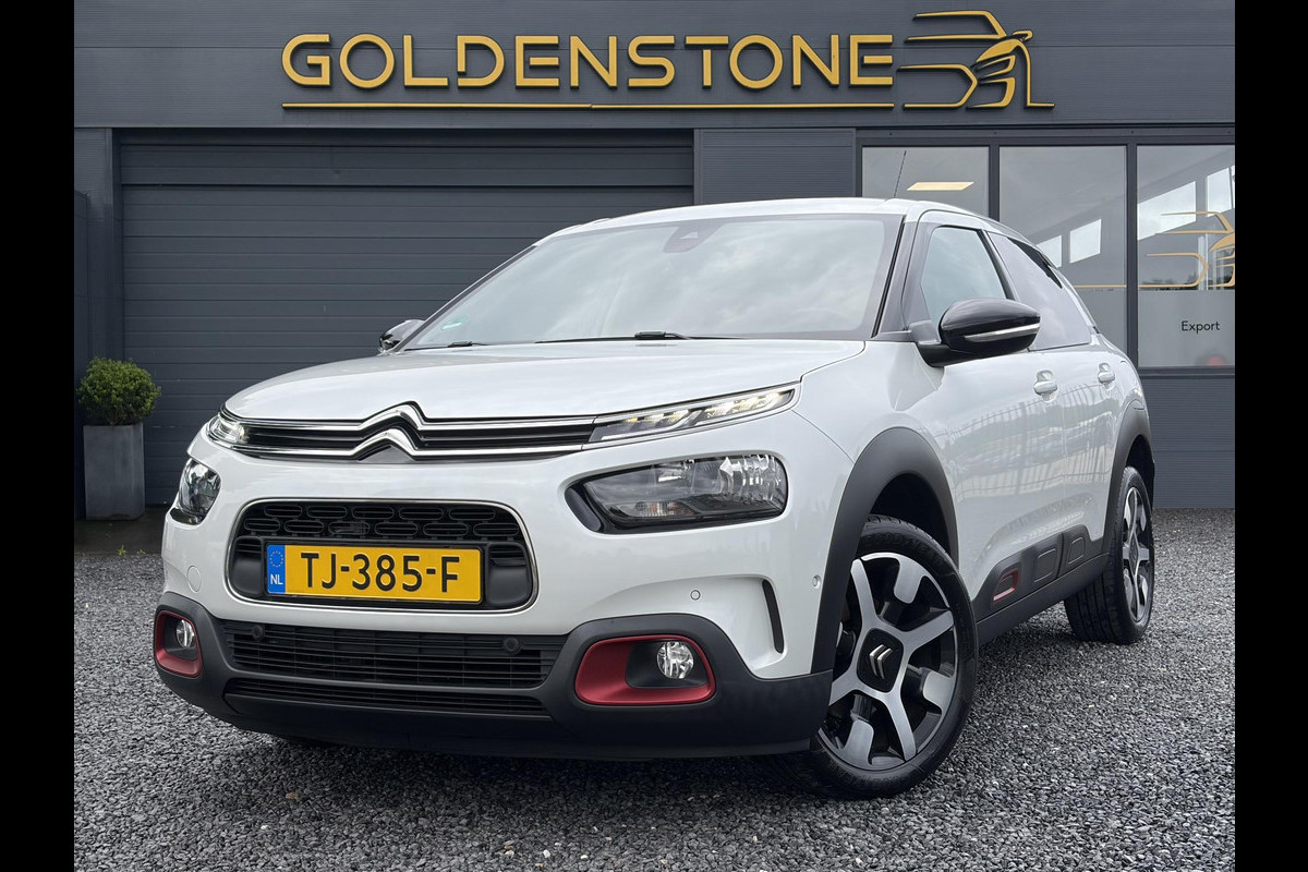 Citroën C4 Cactus 1.2 PureTech Shine 131pk,6 Bak,D-riem vv in 204,Pano,Trekhaak,Camera,Navi,Dodehoek,Keyless,Clima,Cruise,N.A.P,Recent beurt gehad,Pdc V+A,Lm velgen,Apk tot 06-2027