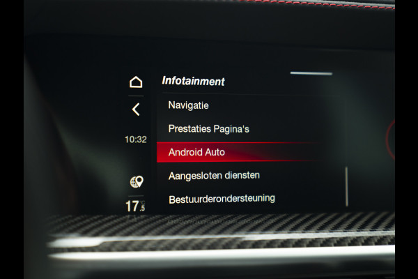 Alfa Romeo Stelvio 2.9 V6 AWD Quadrifoglio | Harman/Kardon | Rosso Competizione | Adapt. cruise | CarPlay | Carbon stuur