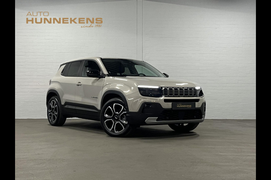 Jeep Avenger Summit 54 kWh *2.496 km* Adaptive cruise control | Camera | Carplay | Airco | Dodehoek detectie | 18" lichtmetalen wielen |
