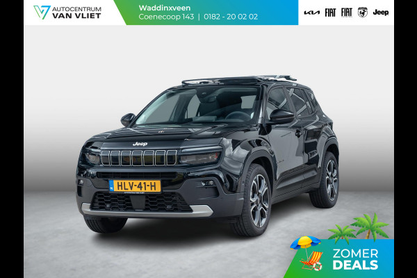 Jeep Avenger Summit 54 kWh | Infotainment&Conv. Pack | Leder&Winterpack | Schuif/Kanteldak | Warmtepomp