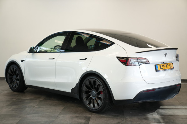 Tesla Model Y Performance AWD 75 kWh SOH 95% ACC Panoramadak HW3 24 Maanden garantie* (Vraag naar de voorwaarden)