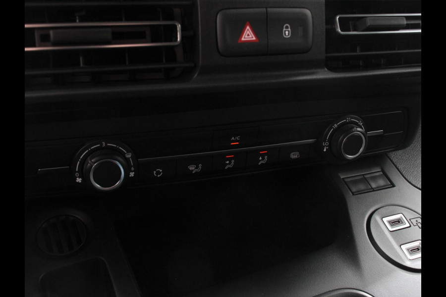Peugeot Partner 1.5 BlueHDi 130PK L1 Navigatie Apple Carplay / Android Auto DAB trekhaak Cruise Control Airco Houten bekleding laadruimte