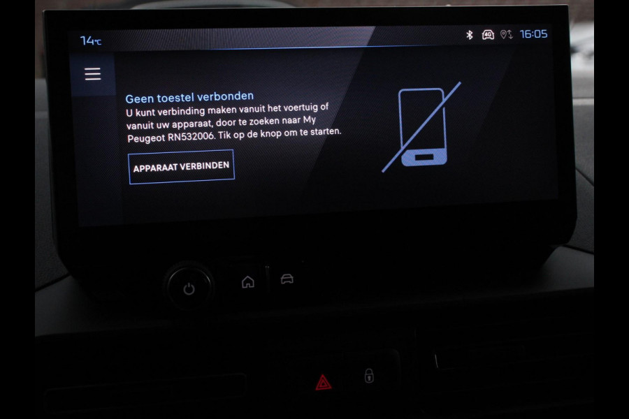 Peugeot Partner 1.5 BlueHDi 130PK L1 Navigatie Apple Carplay / Android Auto DAB trekhaak Cruise Control Airco Houten bekleding laadruimte