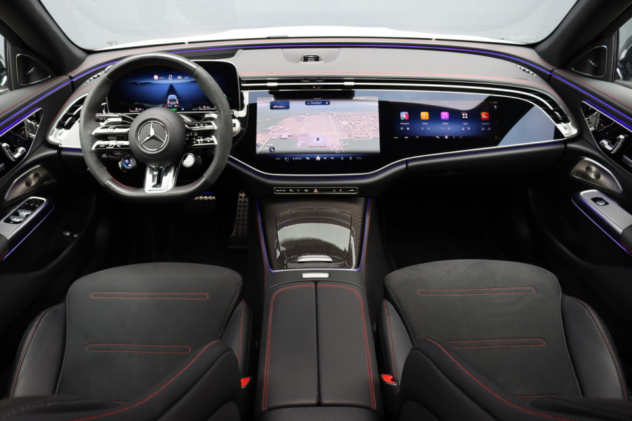 Mercedes-Benz E-Klasse AMG 53 4MATIC+ Premium | 612pk | Hyperscreen | Achterasbesturing | Carbon | AMG Drivers Package | Distronic+ | HUD | Panoramadak | Digital Light | Burmester | Dynamic Plus-pakket |