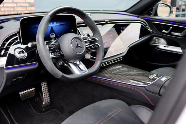 Mercedes-Benz E-Klasse AMG 53 4MATIC+ Premium | 612pk | Hyperscreen | Achterasbesturing | Carbon | AMG Drivers Package | Distronic+ | HUD | Panoramadak | Digital Light | Burmester | Dynamic Plus-pakket |