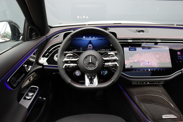 Mercedes-Benz E-Klasse AMG 53 4MATIC+ Premium | 612pk | Hyperscreen | Achterasbesturing | Carbon | AMG Drivers Package | Distronic+ | HUD | Panoramadak | Digital Light | Burmester | Dynamic Plus-pakket |