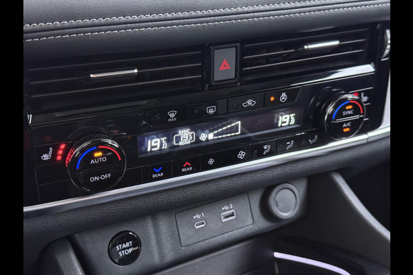 Nissan X-Trail 1.5 e-4orce N-Connecta Family Pack VAN: 44.900,- VOOR: 41.877,- UW WKVOORDEEL: 3.023,- | VOLLEDIGE FABRIEKS GARANTIE TOT 03-2028 | VOOR & ACHTERSTOELEN VERWARMD | STUURWIEL VERWARMD | 7 PERSOONS! | KEYLESS | DODE HOEK | 360 CAMERA | APPLECARPLAY | ADAP. CRUISE |