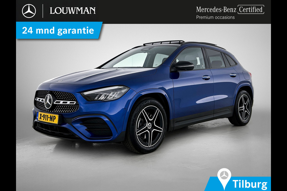Mercedes-Benz GLA 180 AMG Line | AMG-Line In en Exterieur | Lichtmetalen velgen | panoramadak | Parking support | wide screen | Navigatie | Inclusief 24 maanden MB Certified garantie voor Europa.