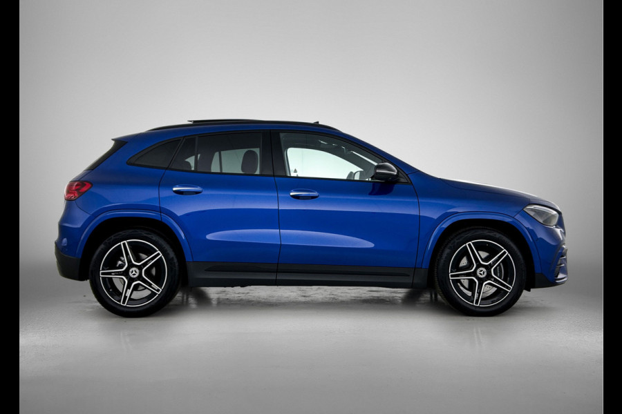 Mercedes-Benz GLA 180 AMG Line | AMG-Line In en Exterieur | Lichtmetalen velgen | panoramadak | Parking support | wide screen | Navigatie | Inclusief 24 maanden MB Certified garantie voor Europa.
