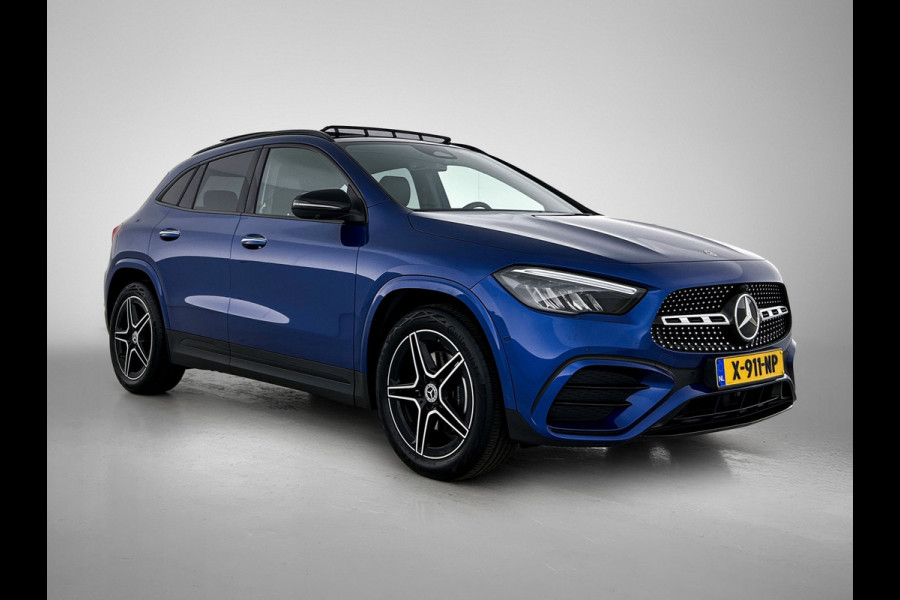 Mercedes-Benz GLA 180 AMG Line | AMG-Line In en Exterieur | Lichtmetalen velgen | panoramadak | Parking support | wide screen | Navigatie | Inclusief 24 maanden MB Certified garantie voor Europa.