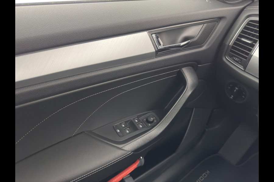 Škoda Kodiaq 1.5 TSI Business Edition (INCL-BTW) *LEATHER-FABRIC | FULL-LED | DIGI-COCKPIT | CAMERA | KEYLESS | DAB+ | NAVI-FULLMAP | SPORTSEATS | PRIVACY-GLASS | ECC | PDC | TOWBAR | CRUISE | 20''ALU*
