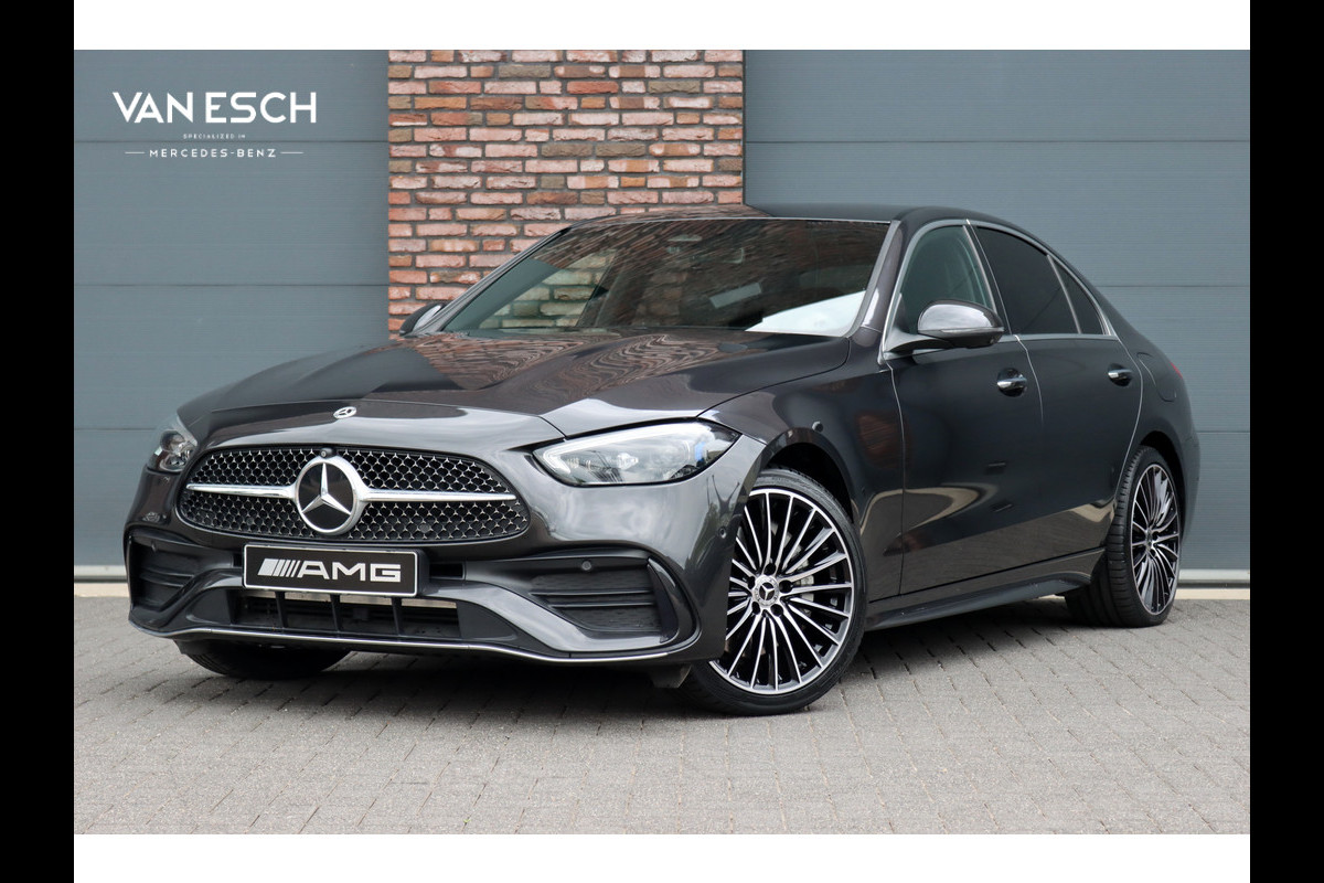 Mercedes-Benz C-Klasse 300 e 4MATIC AMG Line | Massage | HUD | Memory | Leder | Keyless Go | Dodehoekassistent | Digital Light |  Augmented Reality | Surround Camera | Advanced Sound System |