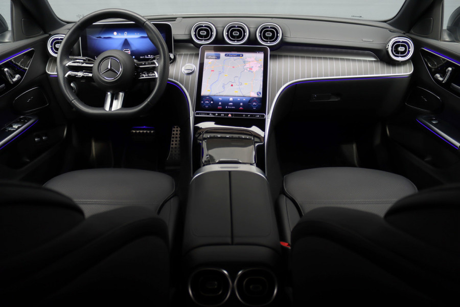 Mercedes-Benz C-Klasse 300 e 4MATIC AMG Line | Massage | HUD | Memory | Leder | Keyless Go | Dodehoekassistent | Digital Light |  Augmented Reality | Surround Camera | Advanced Sound System |