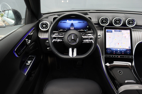 Mercedes-Benz C-Klasse 300 e 4MATIC AMG Line | Massage | HUD | Memory | Leder | Keyless Go | Dodehoekassistent | Digital Light |  Augmented Reality | Surround Camera | Advanced Sound System |