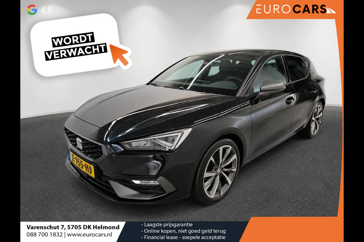 Seat Leon 1.0 eTSI FR Business Intense Matrix LED Adaptive Cruise Park Assist Virtual Cockpit 10" navigatie 18" Velgen Side Assist/uitparkeerhulp