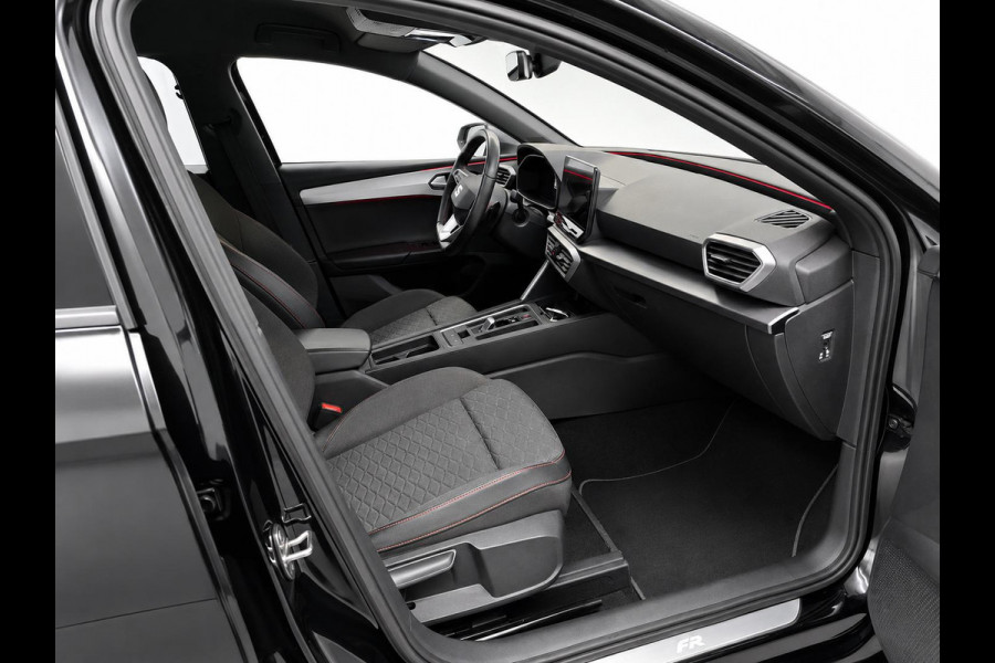 Seat Leon 1.0 eTSI FR Business Intense Matrix LED Adaptive Cruise Park Assist Virtual Cockpit 10" navigatie 18" Velgen Side Assist/uitparkeerhulp