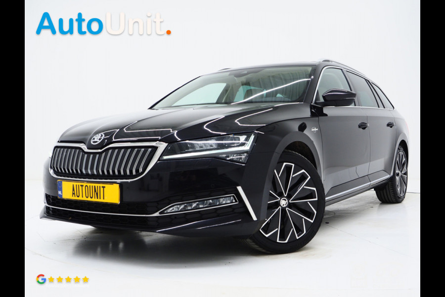 Škoda Superb Combi 1.4 TSI iV Laurin & Klement | Panoramadak | Leder | Trekhaak | Massage | Canton | Keyless | Adaptive Cruise