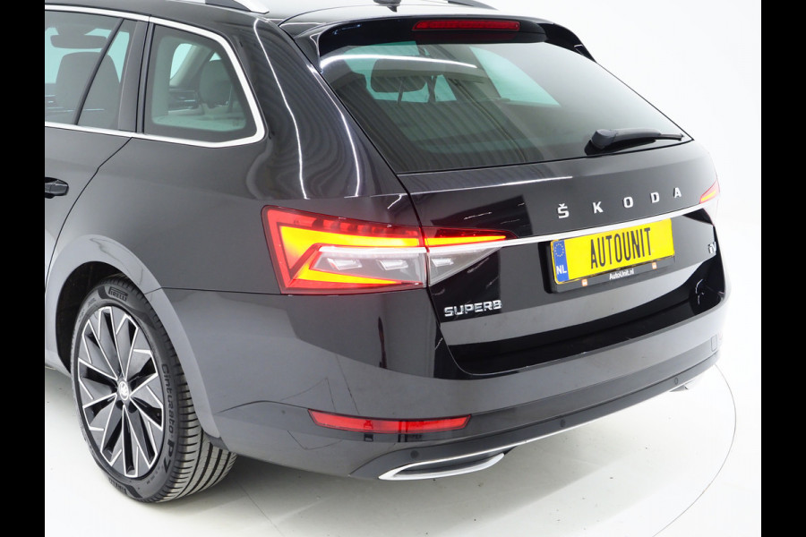 Škoda Superb Combi 1.4 TSI iV Laurin & Klement | Panoramadak | Leder | Trekhaak | Massage | Canton | Keyless | Adaptive Cruise
