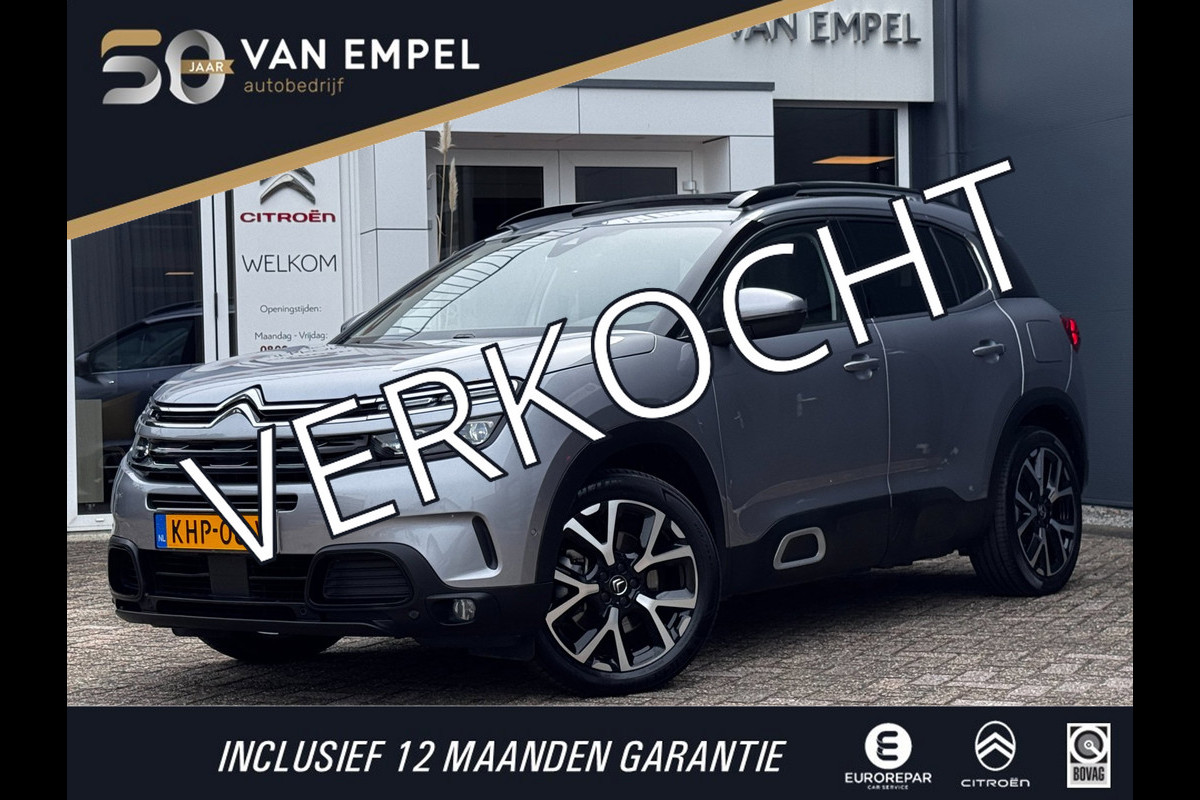 Citroën C5 Aircross 1.6 Plug-in Hybrid 225 Shine | Schuif-Kantel Dak | Leder | Camera | Stoelverwarming | Navigatie