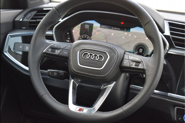 Audi Q3 Sportback 45 TFSI e S-Line 245 Pk Pano Navi Sfeer Leder ACC Keyless Camera