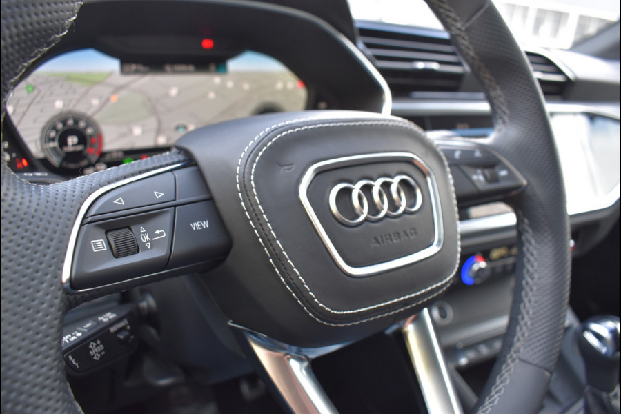 Audi Q3 Sportback 45 TFSI e S-Line 245 Pk Pano Navi Sfeer Leder ACC Keyless Camera