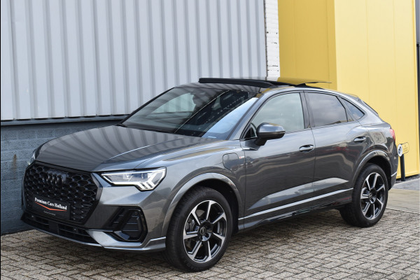 Audi Q3 Sportback 45 TFSI e S-Line 245 Pk Pano Navi Sfeer Leder ACC Keyless Camera