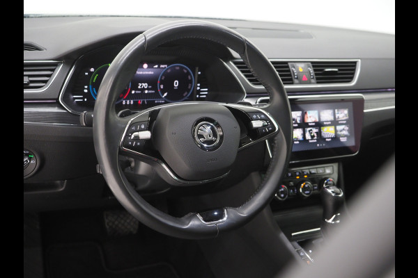 Škoda Superb Combi 1.4 TSI iV Style | Leder/Alcantara | Camera | Keyless | Memory | Virtual | Adaptive Cruise  | Sfeerlicht