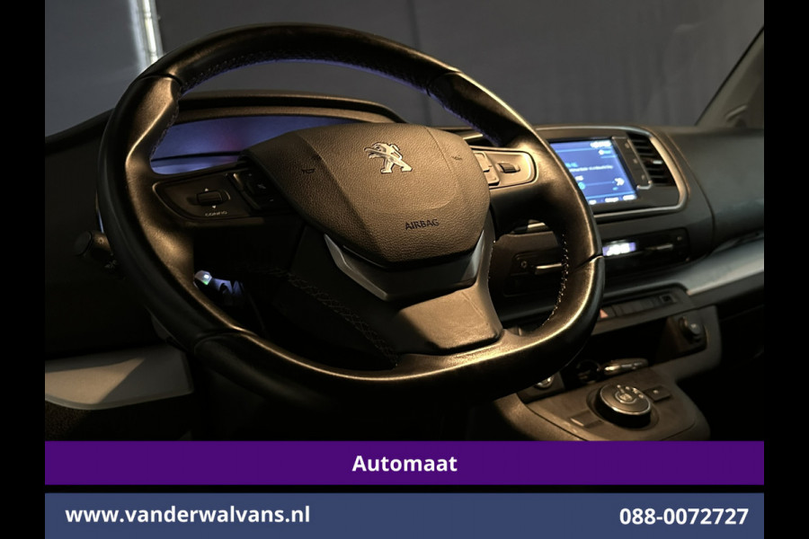 Peugeot Expert 2.0 BlueHDI 177pk Automaat L2H1 Euro6 Airco | Camera | Trekhaak | Android Auto Cruisecontrol, Parkeersensoren, Bijrijdersbank