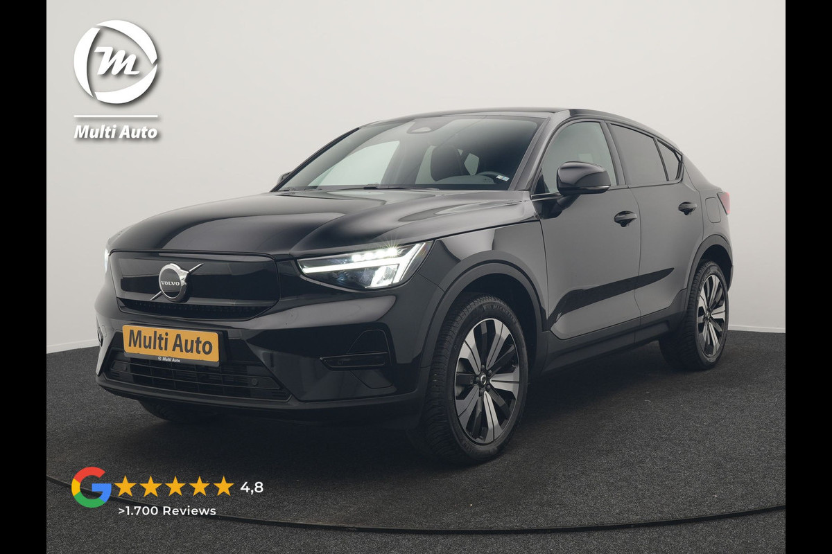 Volvo C40 Recharge Twin Plus 78 kWh 408pk Dealer O.H. | Panodak | Adaptive Cruise | Camera | Alcantara Sportstoelen Verwarmd | Google Assistent | Keyless | Blis | Stuur Verwarmd | Warmtepomp | Apple Carplay | DAB | 19"L.M |