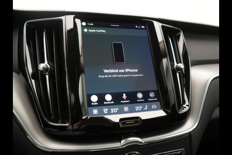 Volvo XC60 T6 AWD Inscription LONG RANGE PHEV 350pk | Panodak | Camera | Sportstoelen & Stuur Verwarmd | Google Assistent | Keyless | Apple Carplay | Virtual | Cruise Control | DAB | Plug In Hybrid |
