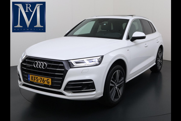 Audi Q5 55 TFSI e quattro Competition VAN: 44.900,- VOOR: 39.877,- UW WKVOORDEEL: 5.023,- | 32.000KM! |PANO| ELEKTRISCHE TREKHAAK| ELEK. ACHTERKLEP |MASSAGE| ADAPTIVE CRUISE| CAMERA| NET ONDERHOUD GEHAD RIJKLAAR INCL. 12 MND BOVAG GARANTIE| SFEERVERLICHTING