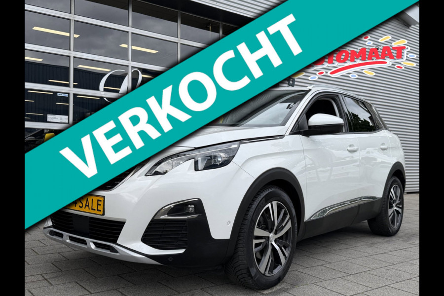Peugeot 3008 1.2 PureTech Allure -AUTOMAAT I Navigatie I LED/PDC I Achteruitrij camera I Airco I Sport velgen I Dealer onderhouden