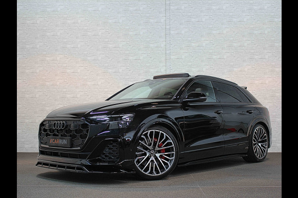 Audi Q8 60e 490pk Competition R.S-Stoelen | 4WS Achteras Besturing | OLED | Laser-LED | Carbon | SQ8 Uitgevoerd | Massage | Ventilatie | 23'' | Alcantara hemel | Head-Up | Soft-Close | Panodak | 2x Memory | Trekhaak | Keyless-Entry | Luchtvering | Nw.Pr. 155.000,= | Fabrieksgarantie | Direct rijden.