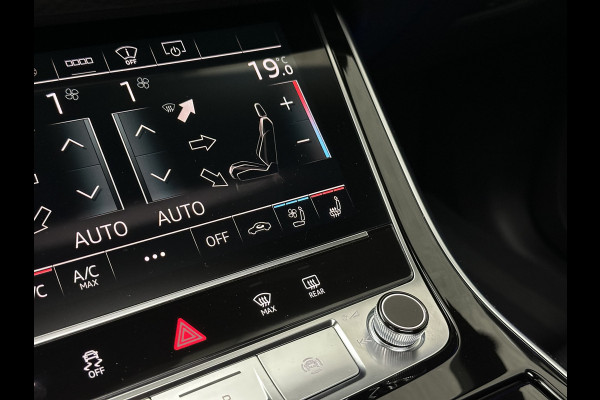 Audi Q8 60e 490pk Competition R.S-Stoelen | 4WS Achteras Besturing | OLED | Laser-LED | Carbon | SQ8 Uitgevoerd | Massage | Ventilatie | 23'' | Alcantara hemel | Head-Up | Soft-Close | Panodak | 2x Memory | Trekhaak | Keyless-Entry | Luchtvering | Nw.Pr. 155.000,= | Fabrieksgarantie | Direct rijden.
