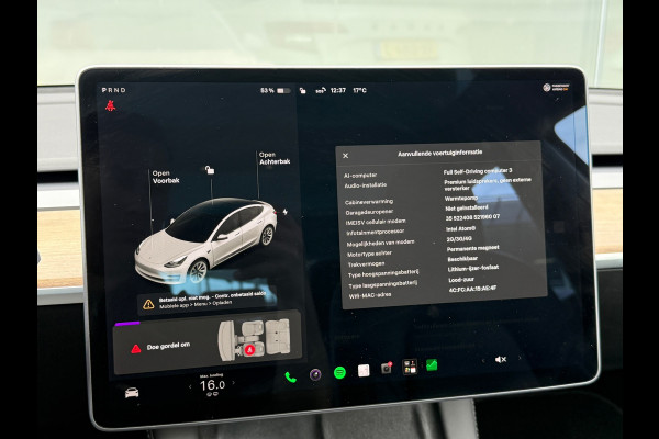 Tesla Model 3 Standard RWD Plus 60 kWh LFP FACELIFT 93% SOH TREKHAAK AUTOPILOT
