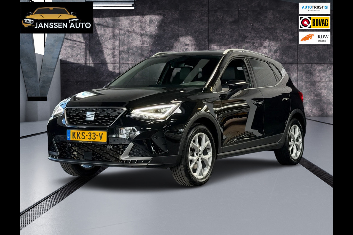 Seat Arona 1.0 TSI FR | DSG | Leder / Alcantara | Camera | Climate | Stoelverwarming | Virtual