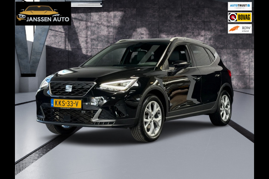 Seat Arona 1.0 TSI FR | DSG | Leder / Alcantara | Camera | Climate | Stoelverwarming | Virtual
