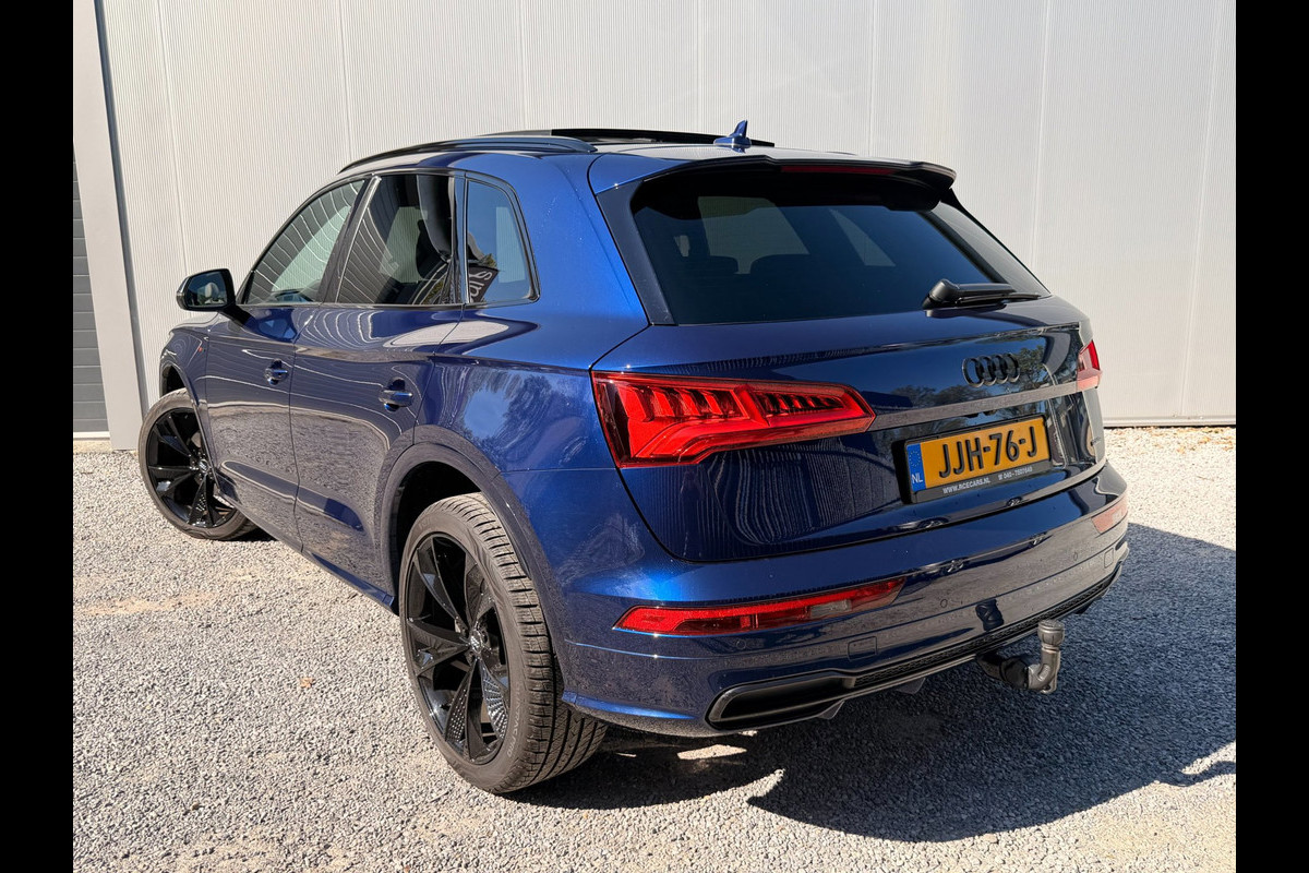 Audi Q5 2.0 TFSI quattro Sport S Line Black Edition| Nappa-Leder Pano|Virtual|ACC| Sfeer|Memorie electr -trekhaak| Voll Opties !!!