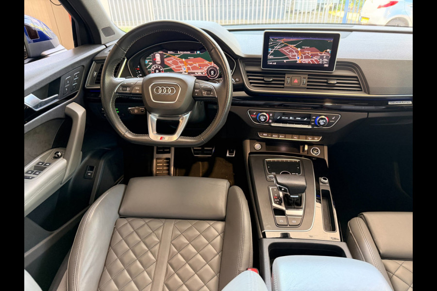 Audi Q5 2.0 TFSI quattro Sport S Line Black Edition| Nappa-Leder Pano|Virtual|ACC| Sfeer|Memorie electr -trekhaak| Voll Opties !!!