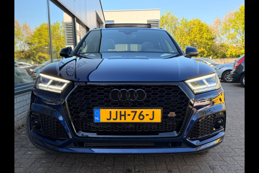 Audi Q5 2.0 TFSI quattro Sport S Line Black Edition| Nappa-Leder Pano|Virtual|ACC| Sfeer|Memorie electr -trekhaak| Voll Opties !!!