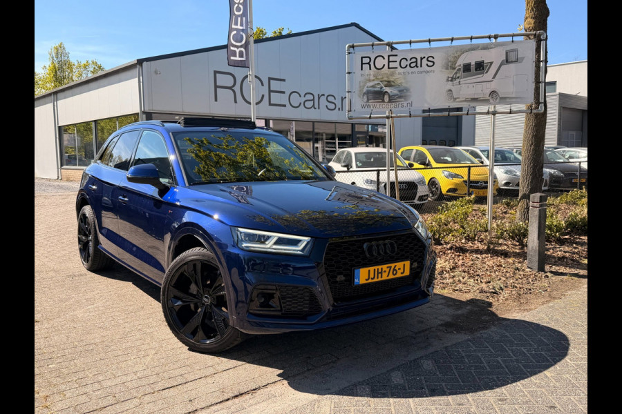 Audi Q5 2.0 TFSI quattro Sport S Line Black Edition| Nappa-Leder Pano|Virtual|ACC| Sfeer|Memorie electr -trekhaak| Voll Opties !!!