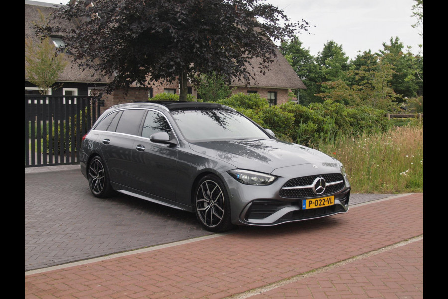 Mercedes-Benz C-Klasse Estate 180 AMG Line | Panoramadak | Trekhaak | 360 Camera | Memory Stoelen | DIGITAL LIGHT |