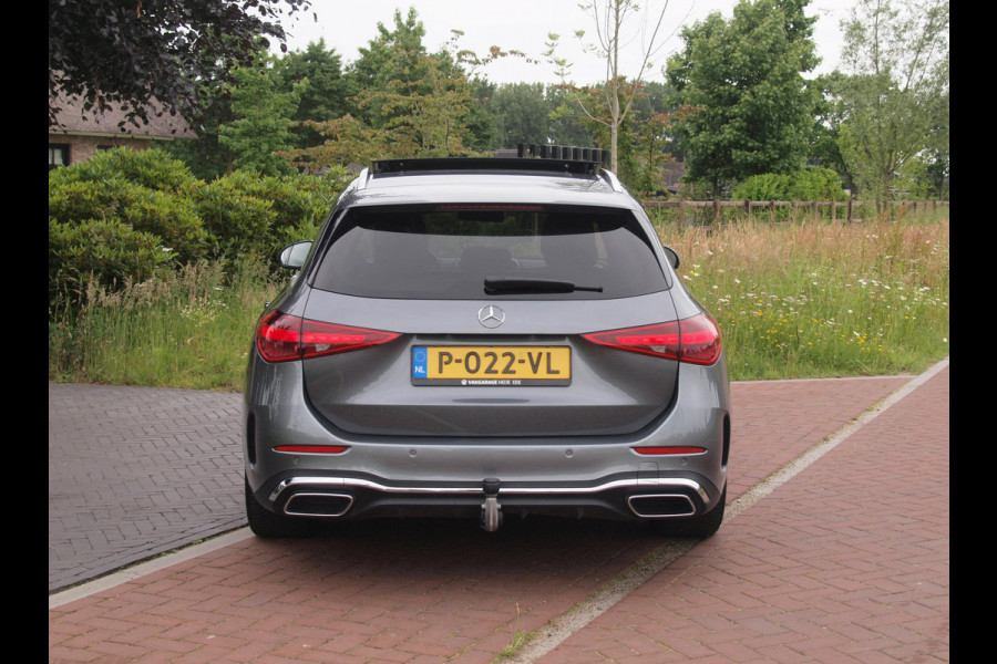 Mercedes-Benz C-Klasse Estate 180 AMG Line | Panoramadak | Trekhaak | 360 Camera | Memory Stoelen | DIGITAL LIGHT |