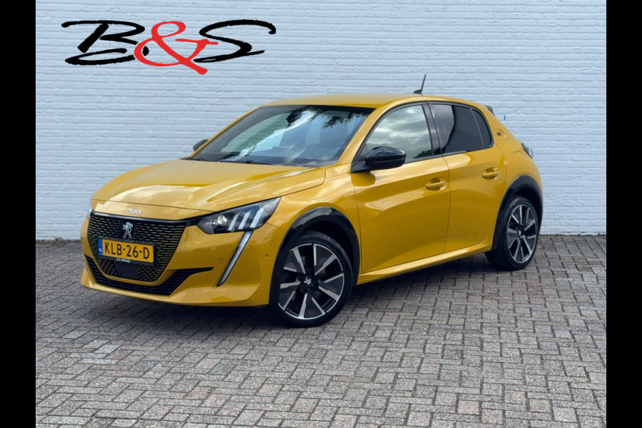 Peugeot e-208 EV GT-Line 50 kWh Camera Carplay Cilma Stoelverwarming Navigatie