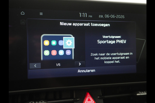 Kia Sportage 1.6 T-GDi Plug-in Hybrid AWD | Trekhaak | Camera | Adaptive Cruise | Virtual | Stoel/Stuurverwarming | Carplay