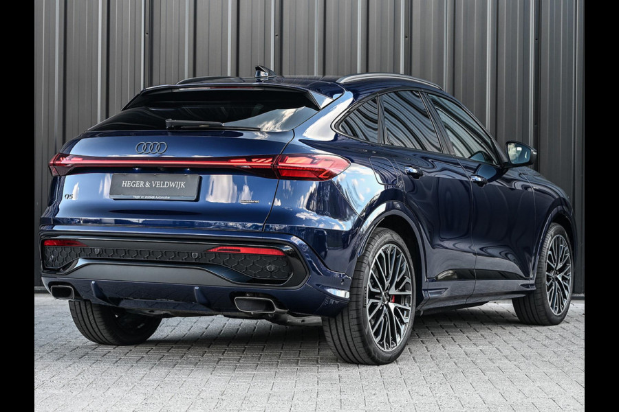 Audi Q5 Sportback 2.0 TFSI e-hybrid quattro S edition Competition Luchtvering | Head-up | 360 Camera | B&O | Massage | Stoelventilatie | Stoelverwarming V+A | Trekhaak | Ambiance Interieur